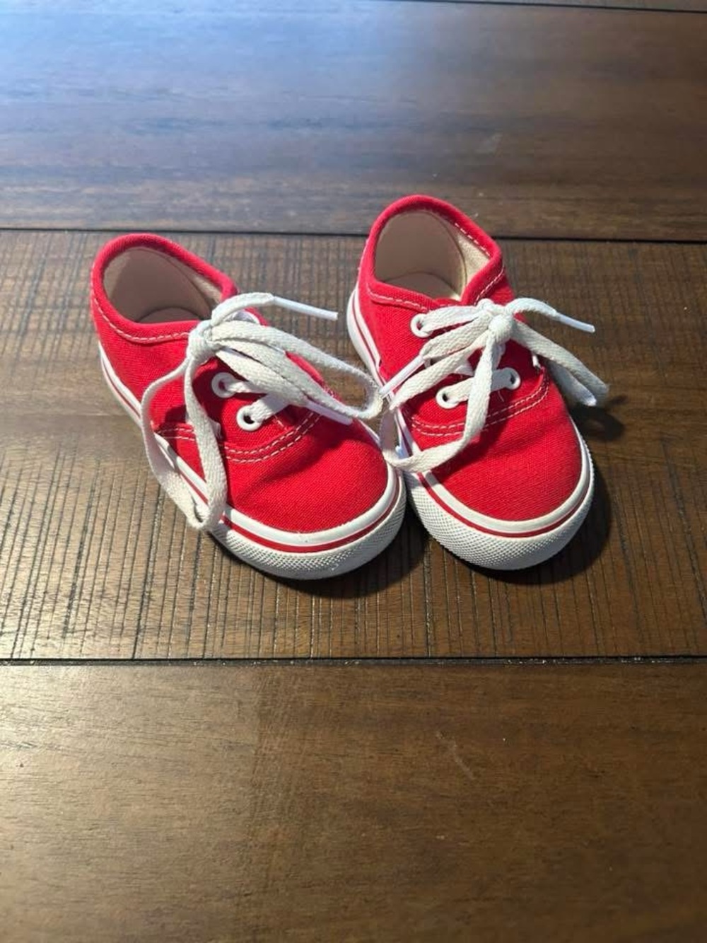 Vans Toddler Red Sneakers